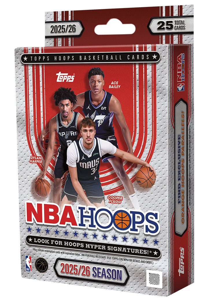 [Preorder] 2025/26 Topps NBA Hoops Basketball Hanger Box