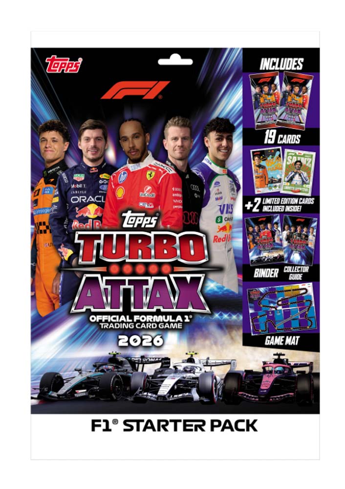 2026 Topps Formula 1 Turbo Attax Trading Cards Starter Pack