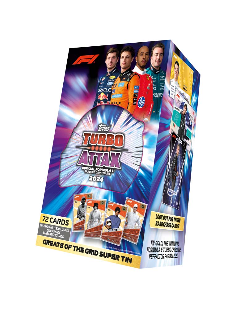 2026 Topps Formula 1 Turbo Attax Trading Cards Super Tin