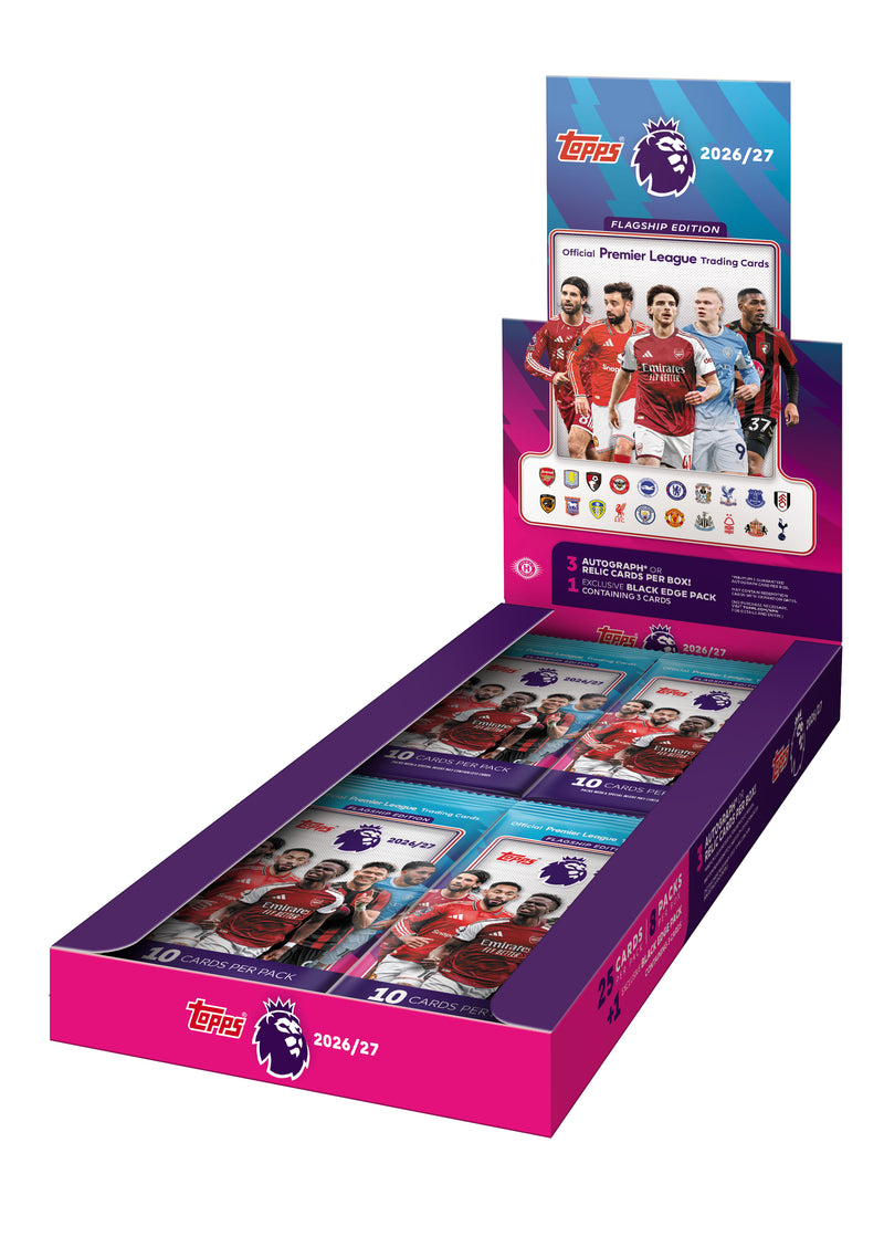 [Preorder] 2026/27 Topps Flagship Premier League Soccer Hobby Box
