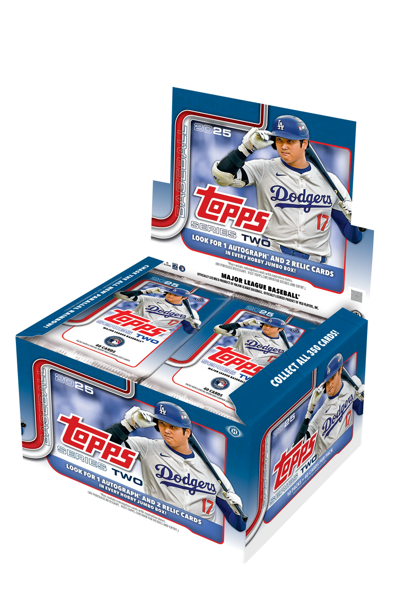 2025 Topps Baseball Series 2 Hobby Jumbo Box