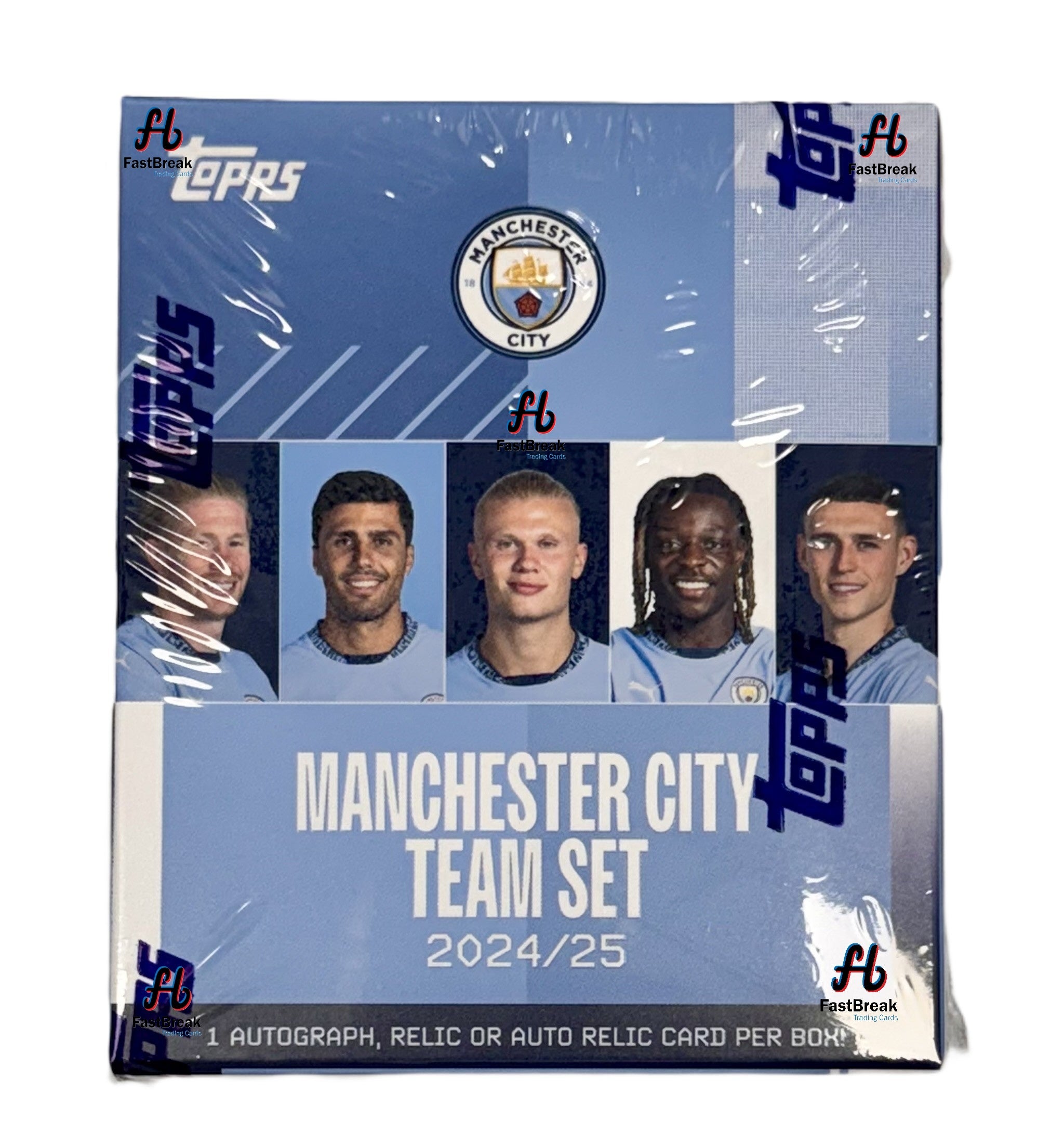 2024/25 Topps Manchester City Team Set Box