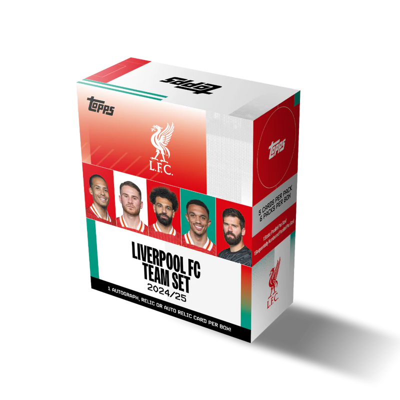 [Preorder] 2024/25 Topps Liverpool FC Team Set Box