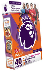 [Preorder] 2026/27 Topps Flagship Premier League Soccer Mega Tin