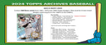 [Preorder] 2024 Topps Archives Baseball Value Blaster Box