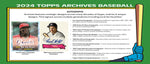 [Preorder] 2024 Topps Archives Baseball Value Blaster Box