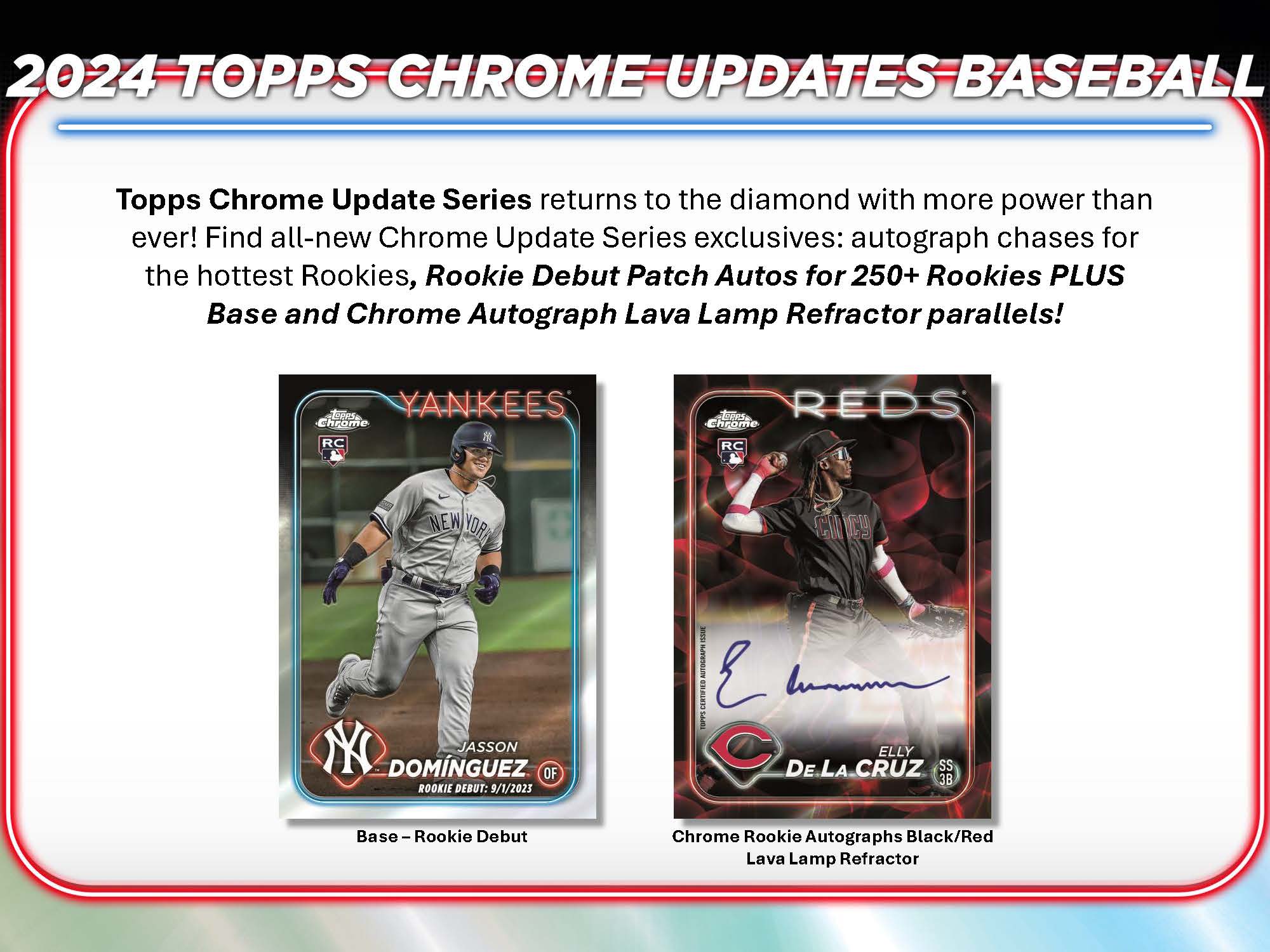 2024 Topps Chrome Update Series Baseball Mega Box