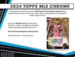 2024 Topps MLS Chrome Soccer Hobby Pack