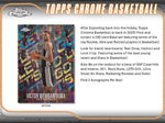 [Preorder] 2024/25 Topps Chrome Basketball Hobby Box