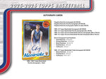 [Preorder] 2025/26 Topps Basketball Hobby Box