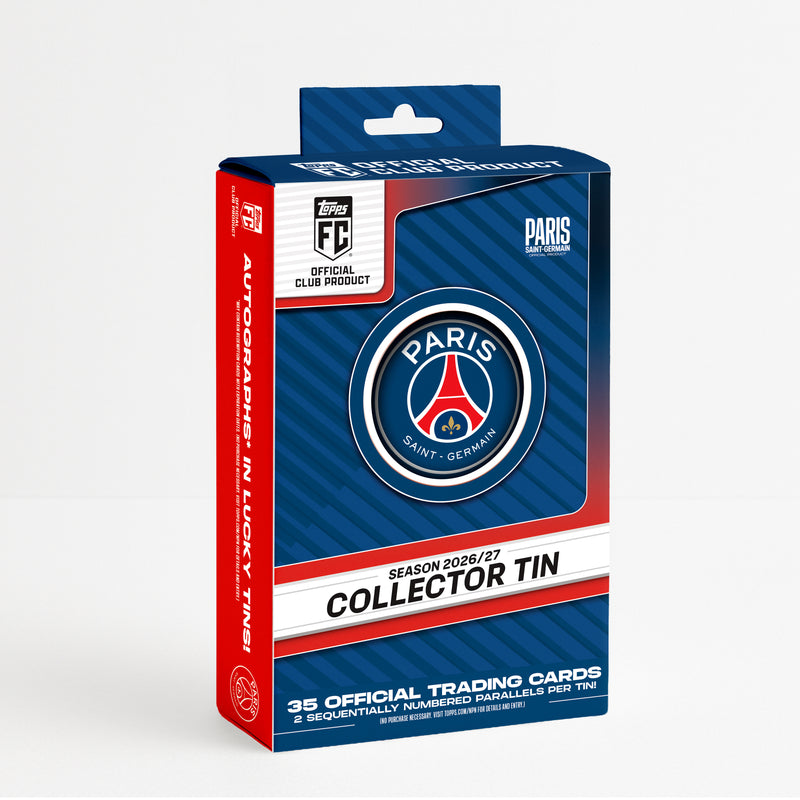 [Preorder] 2026/27 Topps Collector Tin Paris Saint-Germain