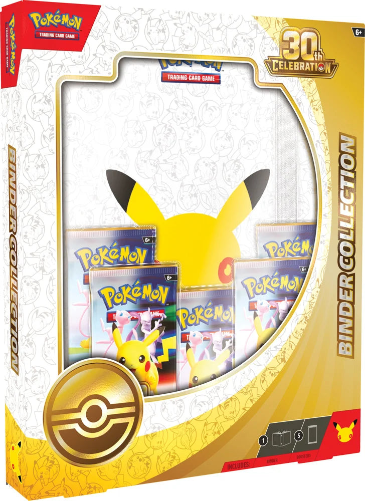 Pokémon TCG: 30th Celebration Binder Box