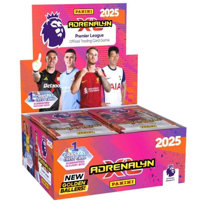 Panini Adrenalyn XL 2025 Premier League Trading Cards Booster Box