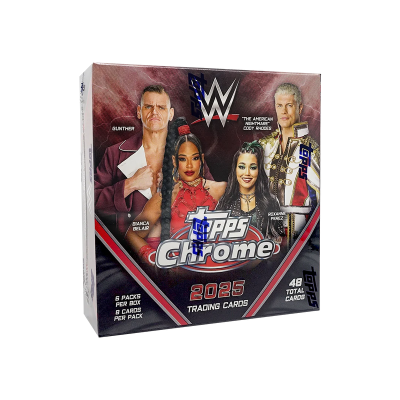 2025 Topps Chrome WWE Mega Box