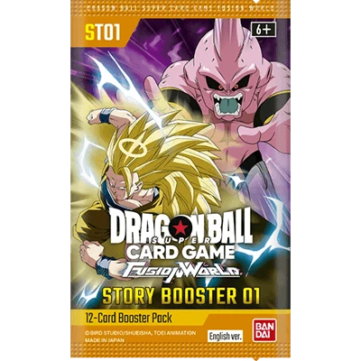 Dragon Ball Super Card Game Fusion World Story Vol. 1 ST01 Booster Pack