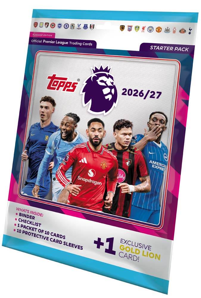 [Preorder] 2026/27 Topps Flagship Premier League Soccer Starter Pack