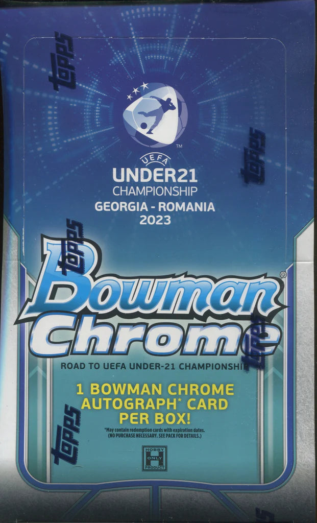 [Preorder] 2022 Bowman Chrome Road to UEFA Under-21 European Championship Soccer HOBBY Box