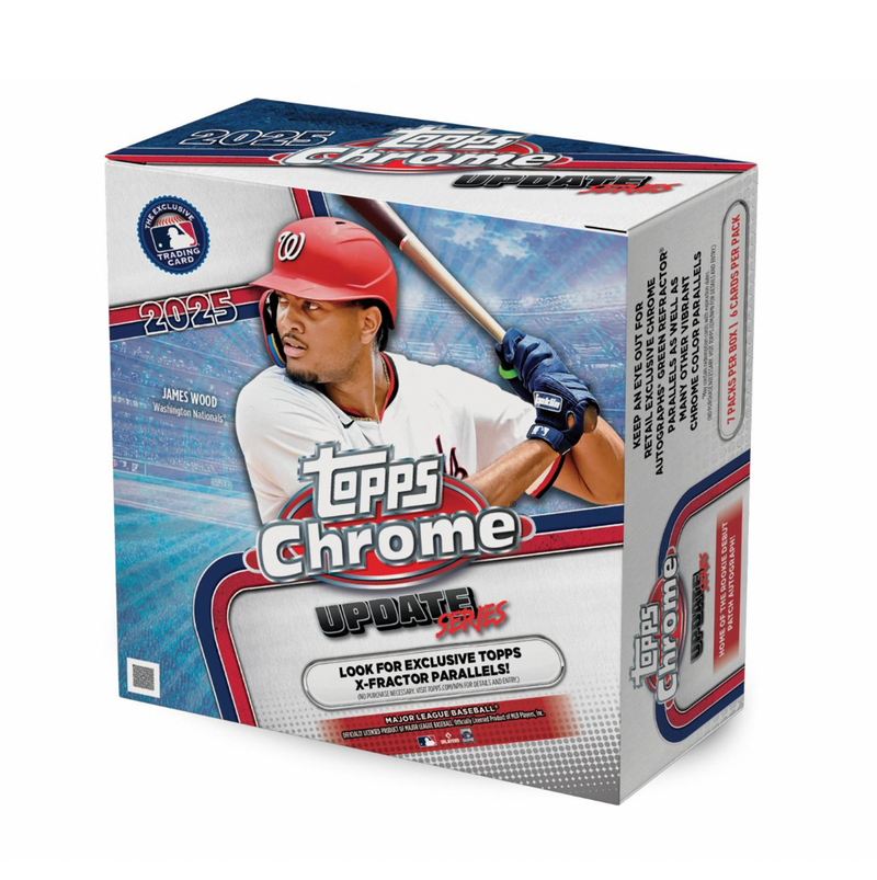2025 Topps Chrome Update Series Mega Box