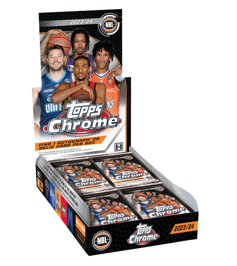 2023/24 Topps Chrome NBL Basketball Hobby Box