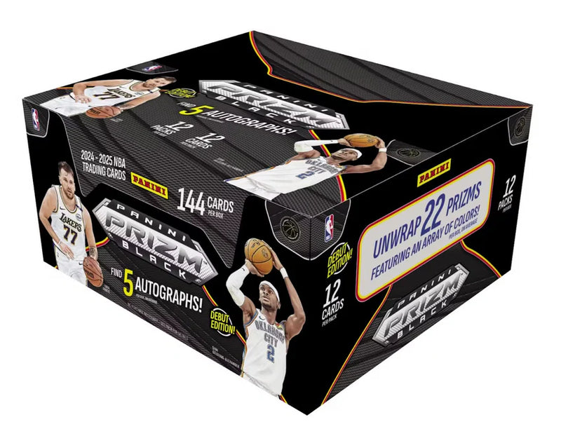 2024/25 Panini Prizm Black Basketball Hobby Box