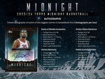 [Preorder] 2023/24 Topps Midnight Basketball Hobby Box