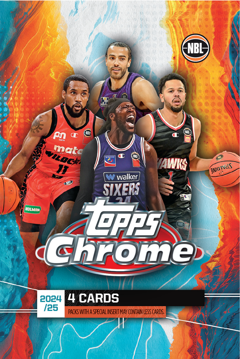 2024/25 Topps Chrome NBL Basketball Hobby Box
