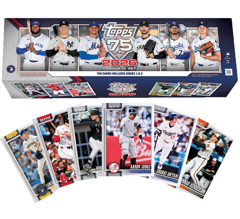 2026 Topps Complete Sets Baseball Box