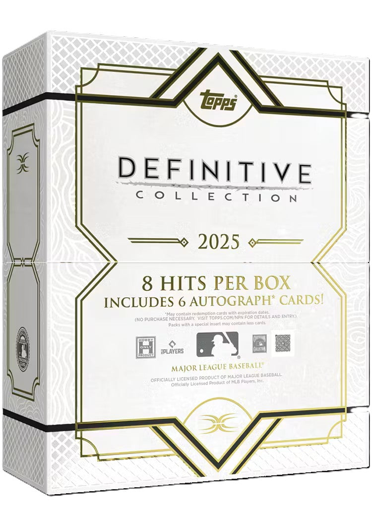 [Preorder] 2025 Topps Definitive Baseball Hobby Box