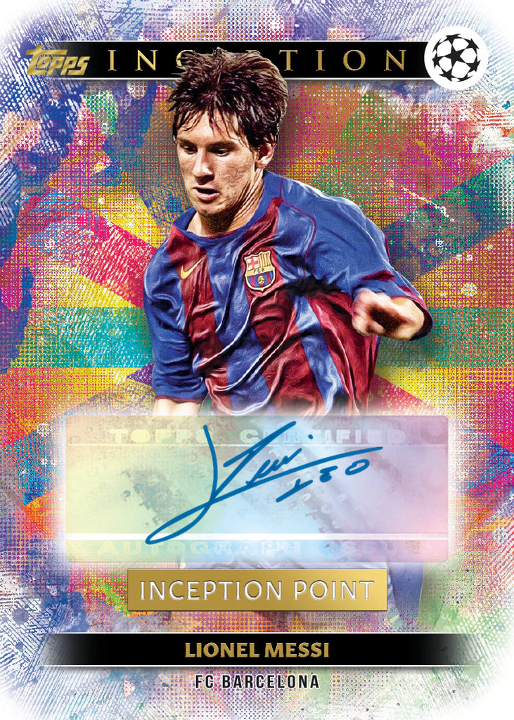 Topps Inception Soccer Box 2024/25 Topps Inception UEFA Club Competitions Soccer Hobby Box