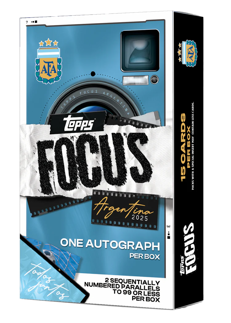 2025 Topps Focus Argentina Soccer Box