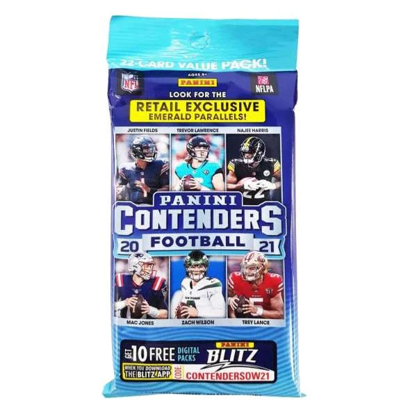 2021 Panini Contenders NFL Football Fat Pack