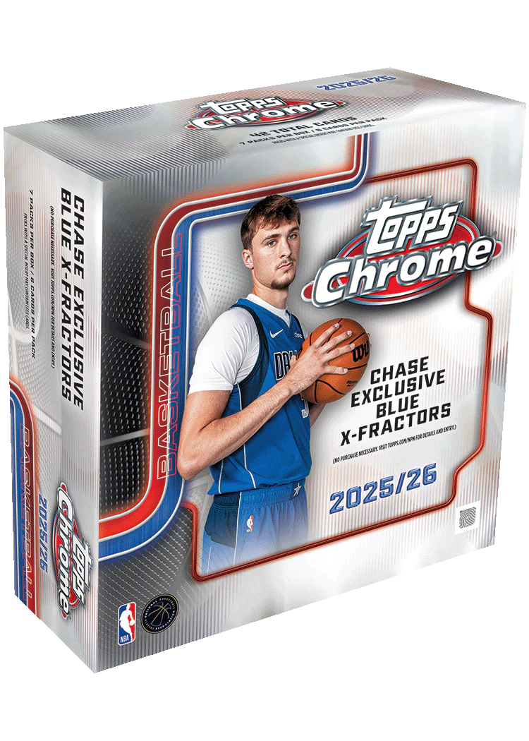 [Preorder] 2025/26 Topps Chrome Basketball Mega Box