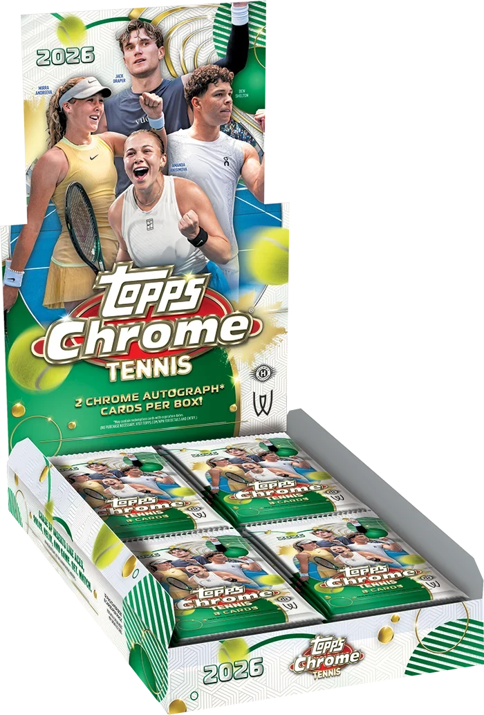 [Preorder] 2026 Topps Chrome Tennis Hobby Box