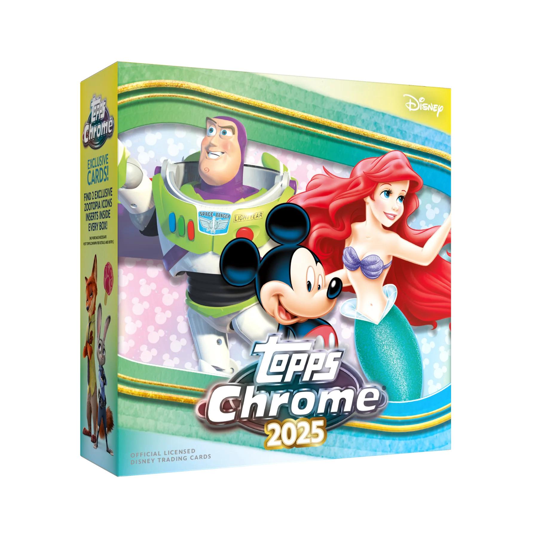 未開封　シュリンク付　Topps Chrome Disney Mega Box 2025 Topps Chrome Disney Mega Box