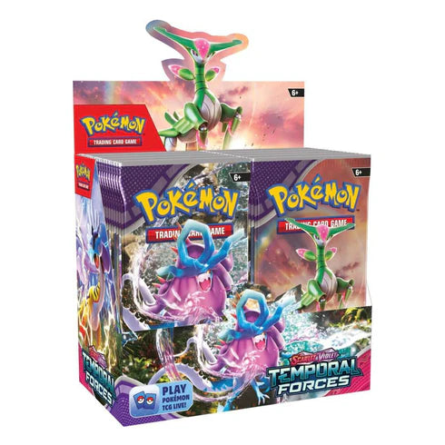 Pokemon TCG Scarlet & Violet 5 Temporal Forces Booster Box Pokemon TCG Scarlet & Violet 5 Temporal Forces Booster Box