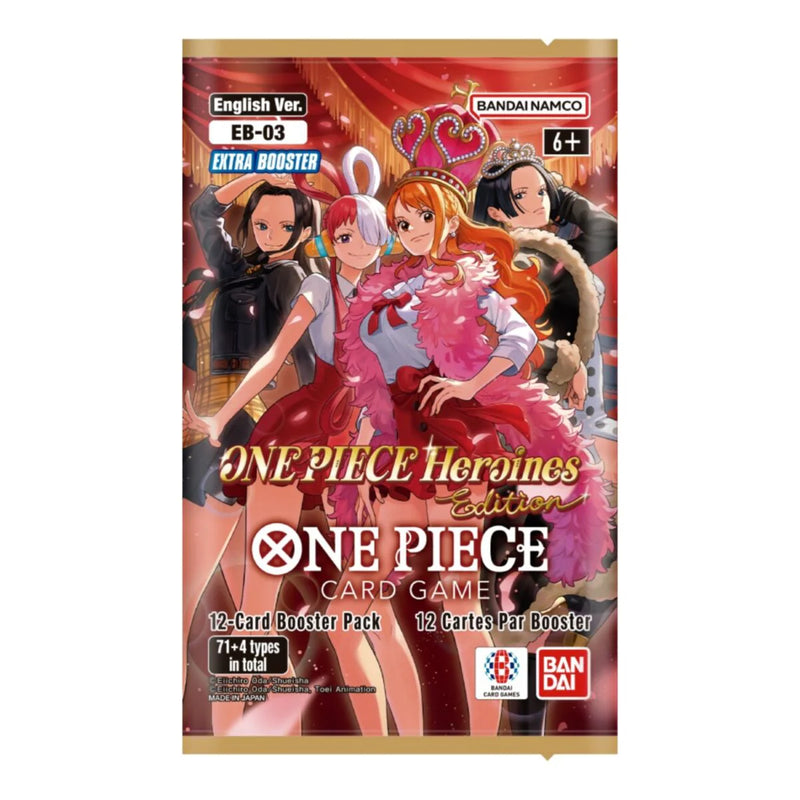 One Piece Card Game: Extra Booster Box Heroines Edition EB-03 Booster Pack