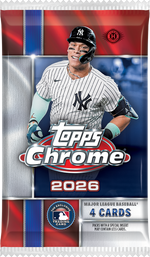 2026 Topps Chrome Baseball Hobby Pack