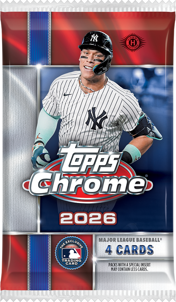 2026 Topps Chrome Baseball Hobby Pack