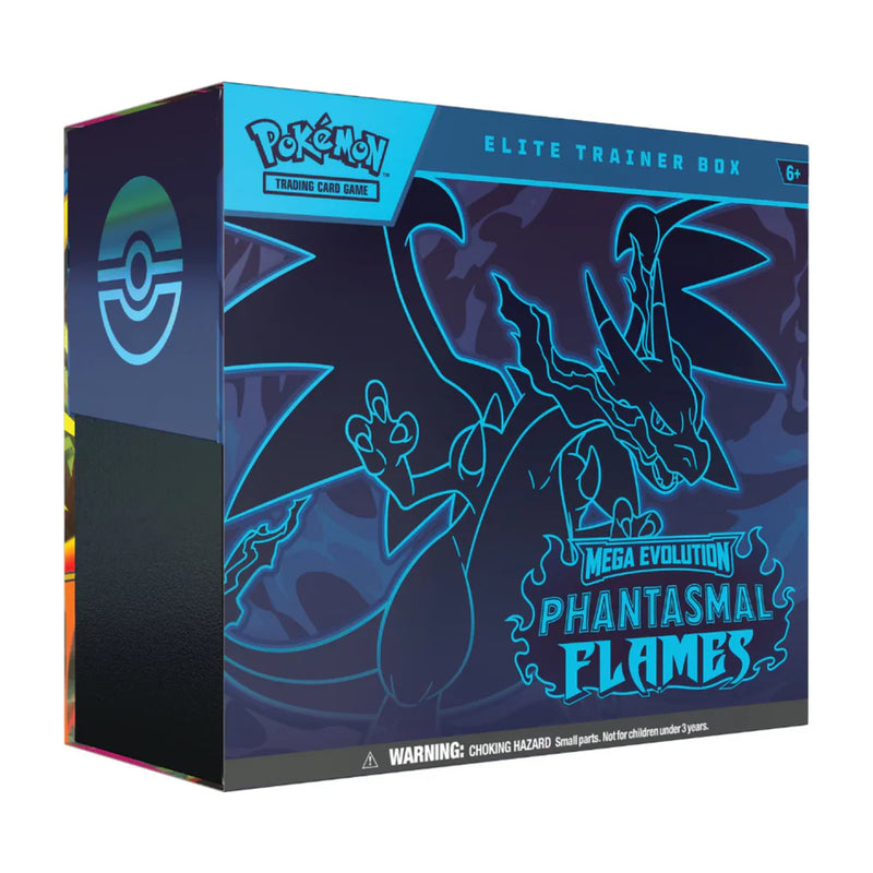Pokemon TCG Mega Evolution ME02 Phantasmal Flames Elite Trainer Box