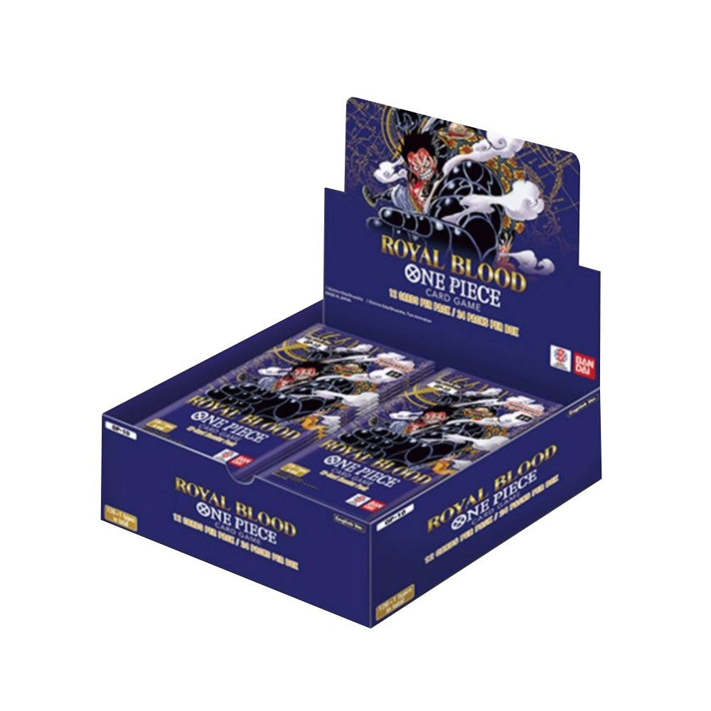 opo4 booster box One Piece Card Game OP-10 Royal Blood Transparent pouch kit for::Kit Jeu de Base + 9 Extensions Military Photo Frames the Royal Family of Venusaur - Base Set