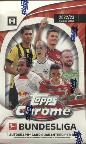 2022/23 Topps Bundesliga Chrome Soccer Hobby Box