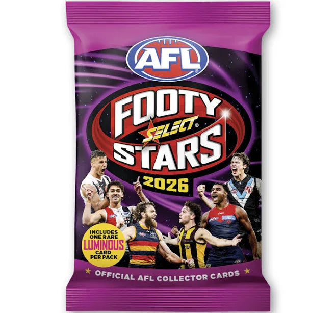 2026 Select AFL Footy Stars Retail Pack