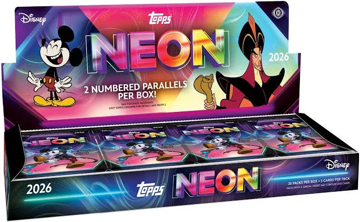 2026 Disney Neon Hobby Box