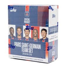 2024/25 Topps Paris Saint-Germain PSG Team Set Box