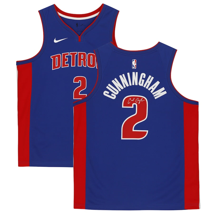 Detroit Pistons Youth Cade Cunningham Jersey Shirt - 196345403214