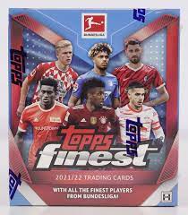 2021/22 Topps Finest Bundesliga Soccer Hobby Box