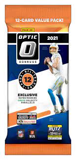 2021 Panini Donruss Optic NFL Football Fat Pack