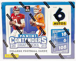 2021 Panini Contenders Draft Picks Football Hobby Box