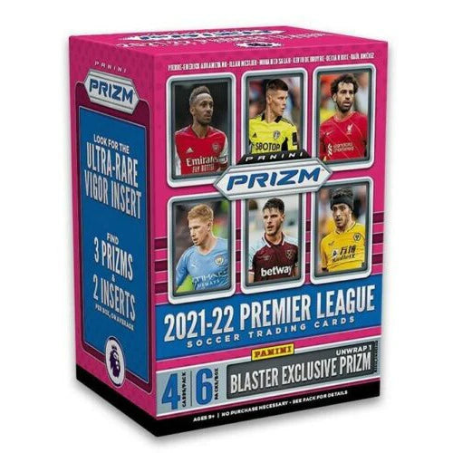 2021/22 Panini Prizm Premier League Soccer Blaster Box